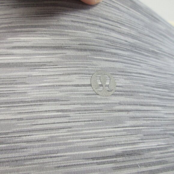 Lululemon Wunder Under Hi-Rise Tight 28" Women 12 Grey Stretch Yoga Running - Picture 11 of 15
